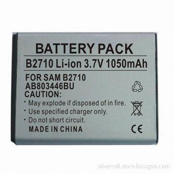 Li-ion Mobile Phone Battery for Samsung B2710 with 1,050mAh Capacity